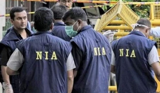 NIA conducting raids in Gariaband district, Chhattisgarh, related to the 2023 state assembly election IED blast case.