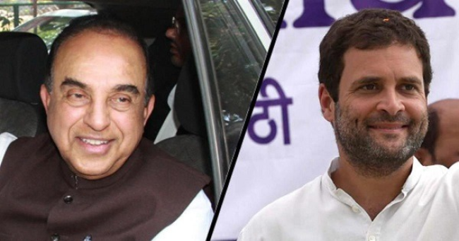 भाजपा नेता सुब्रमण्यम स्वामी ने सोशल मीडिया पर बताया कि 26 सितंबर को दिल्ली हाईकोर्ट राहुल गांधी की विदेशी नागरिकता पर सुनवाई करेगा। यदि याचिका बरकरार रहती है