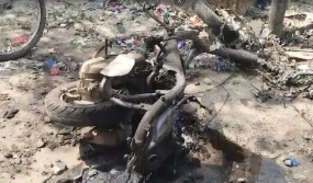 Accident: Onion Bomb was being carried on a scooter, sudden explosion occurred, 1 dead, 6 injured