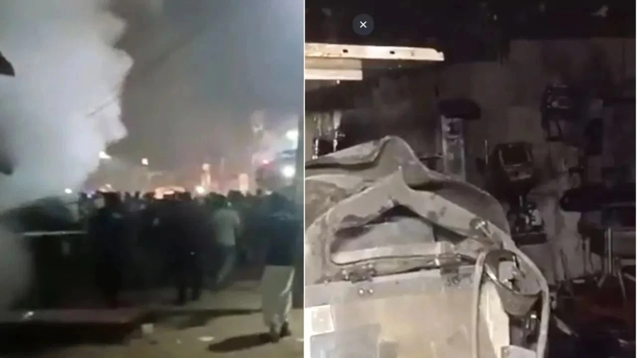 रानी लक्ष्मीबाई मेडिकल कॉलेज के चाइल्ड वार्ड में लगी भीषण आग, जिसमें 10 बच्चों की मौत और 16 घायल हुए।