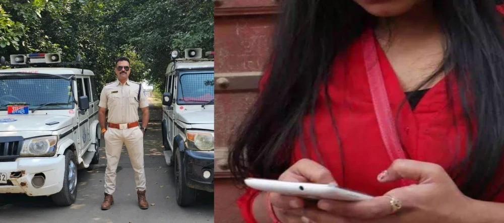 खंडवा के हरसूद थाना प्रभारी अमित कोरी पर महिला से ब्लैकमेलिंग और धमकाने का आरोप, पुलिस विभाग में जांच की प्रक्रिया शुरू।