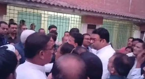 CG Politics: बिलासपुर के कांग्रेस भवन में आयोजित बैठक के बाद उस वक्त हंगामा मच गया जब कांग्रेस के बिलासपुर लोकसभा प्रभारी सुबोध हरितवाल