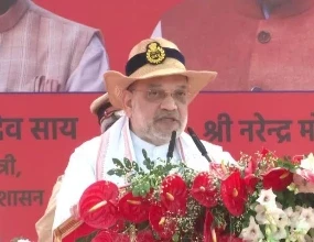 President's Colour Award: केंद्रीय गृह मंत्री अमित शाह रविवार को रायपुर के पुलिस परेड ग्राउंड में आयोजित राष्ट्रपति कलर अवार्ड समारोह में बतौर मुख्य अतिथि शामिल हुए