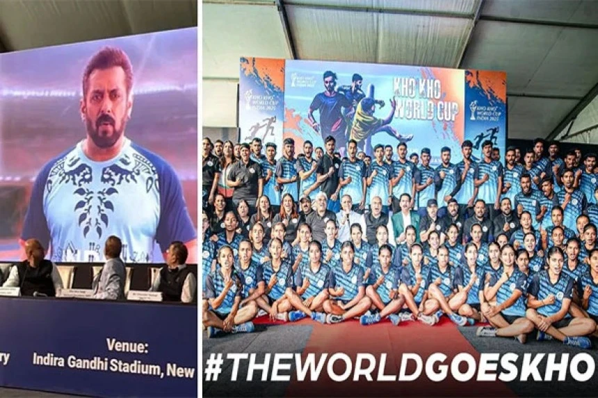 सलमान खान को खो-खो विश्व कप 2025 का ब्रांड एंबेसडर घोषित किया गया, टूर्नामेंट जनवरी 2025 में दिल्ली में आयोजित होगा।