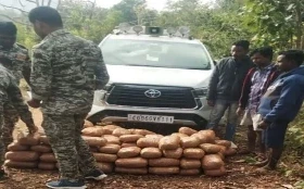CG Crime: सरायपाली के पूर्व विधायक किस्मत लाल नंद के दामाद सूर्यकांत नंद को सारंगढ़ से सरायपाली बॉर्डर में अवैध गांजा तस्करी करते