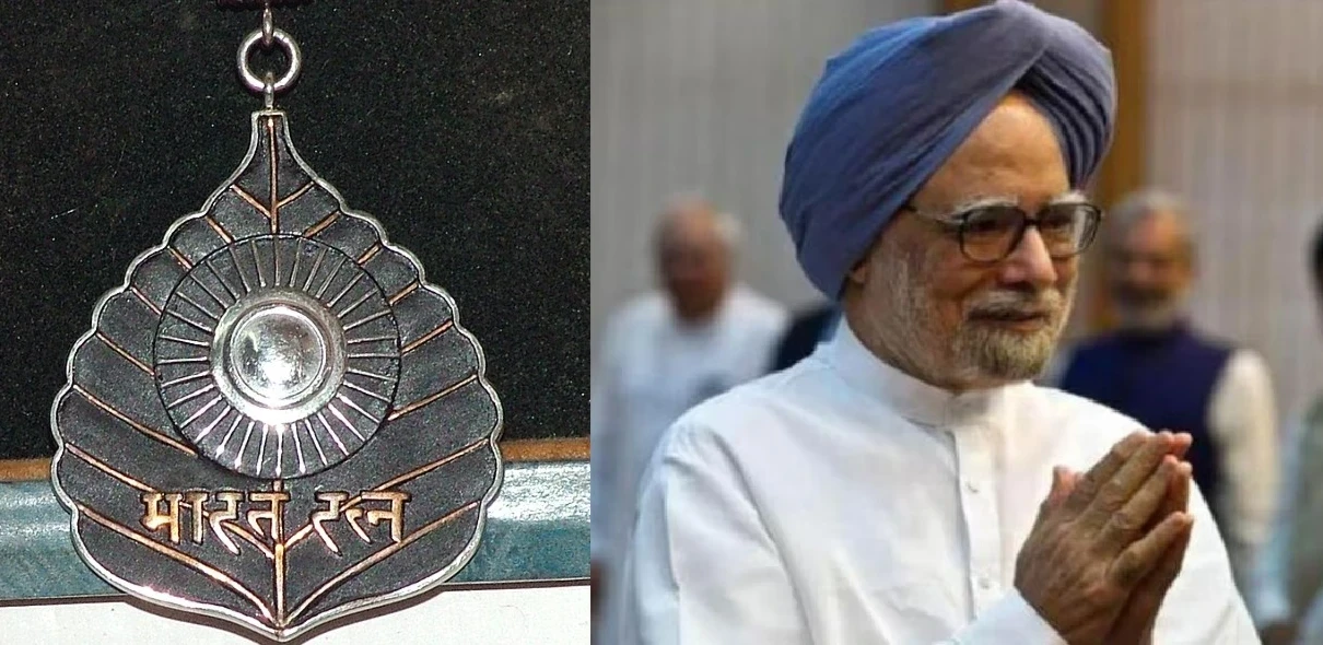पूर्व प्रधानमंत्री डॉ. मनमोहन सिंह का चित्र, जिनका 26 दिसंबर 2024 को एम्स अस्पताल में निधन हुआ।