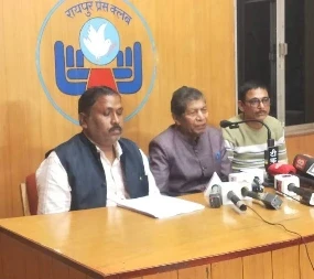 DMF scam: छत्तीसगढ़ के पूर्व गृहमंत्री ननकी राम कंवर ने कहा कि छत्तीसगढ़ में डीएमएफ में 10 हजार करोड़ से अधिक का घोटाला