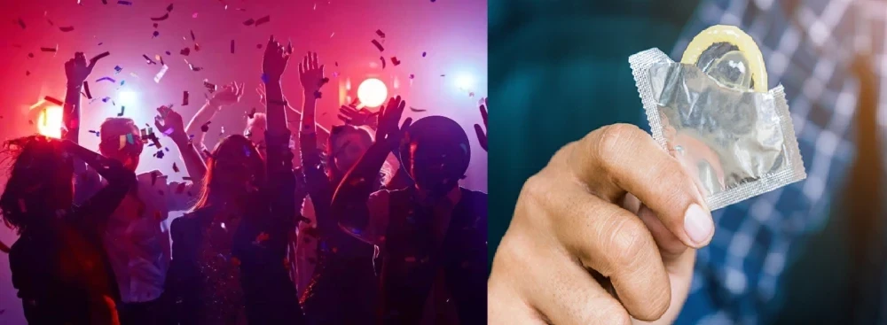 पुणे के हाई स्पिरिट्स कैफे ने नए साल के जश्न में मेहमानों को कंडोम और ओआरएस उपहार में देने की अनोखी पहल की।