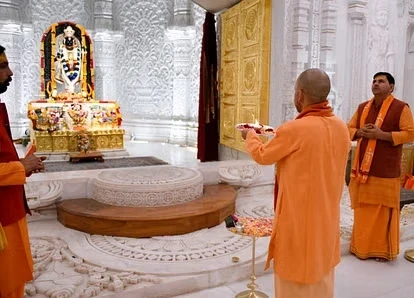 Ayodhya beautifully decorated for the Pran Pratishtha Anniversary of Ram Lalla's idol with festivities starting from Saturday.