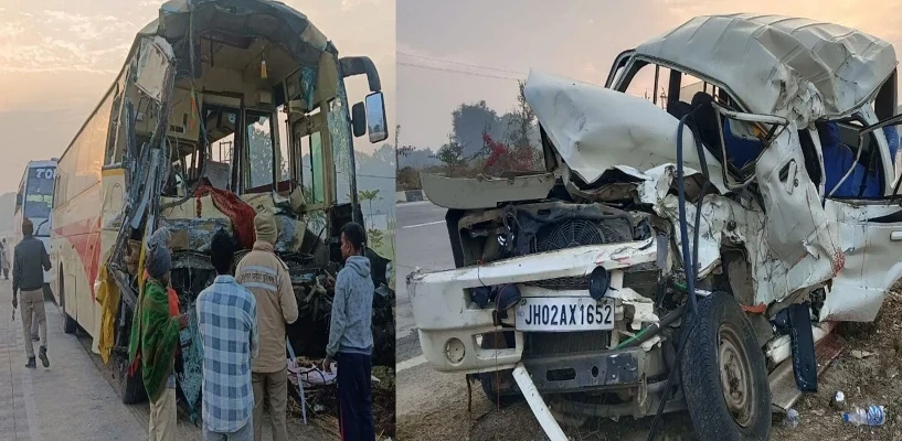 वाराणसी-लखनऊ राष्ट्रीय राजमार्ग पर भीषण सड़क हादसा