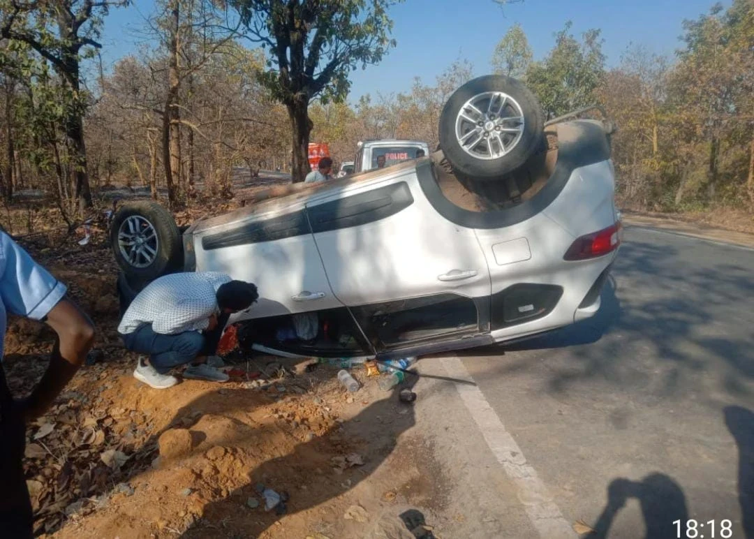 नवनिर्वाचित सरपंच की सड़क हादसे में मौत