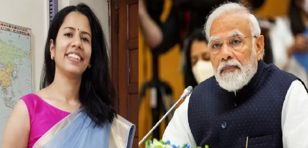 निधि तिवारी बनीं प्रधानमंत्री मोदी की पर्सनल सेक्रेटरी