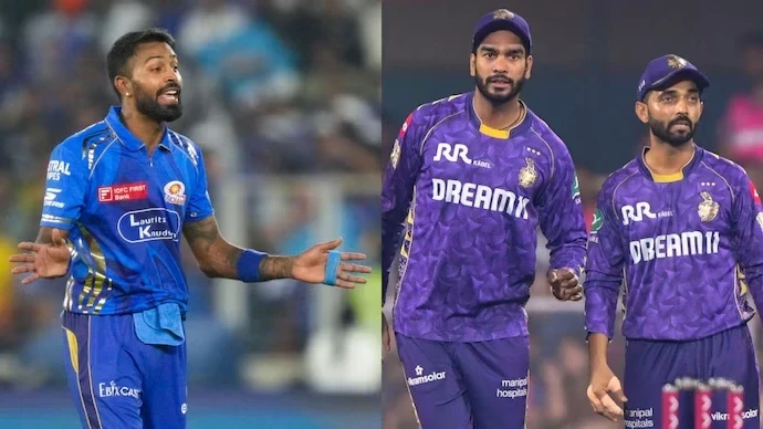 MI vs KKR IPL 2025 Match: Mumbai Indians vs Kolkata Knight Riders at Wankhede Stadium