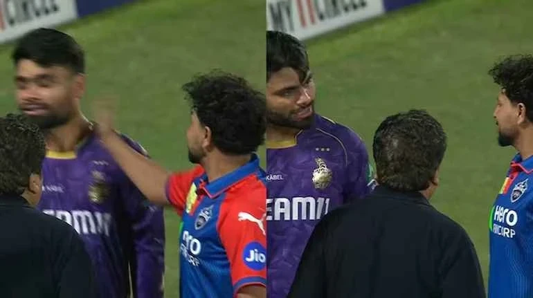 Kuldeep Slaps Rinku