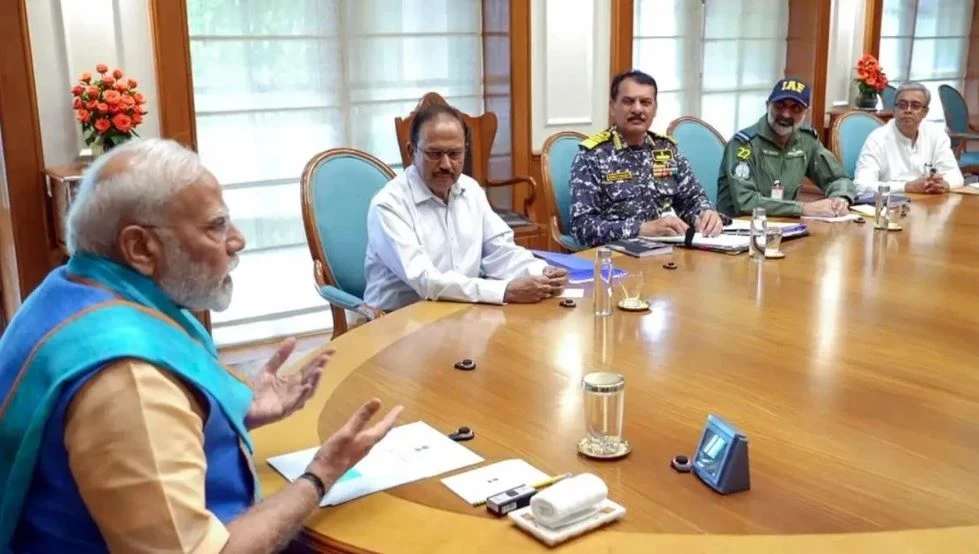 Operation Sindoor India Pakistan Ceasefire Violation: High level meeting at PM residence amid ceasefire on Indo-Pak border, CDS and Army Chief also present along with NSA Ajit Doval