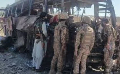 Pak army convoy blown up by IED explosion on Karachi-Quetta highway, 32 soldiers killed