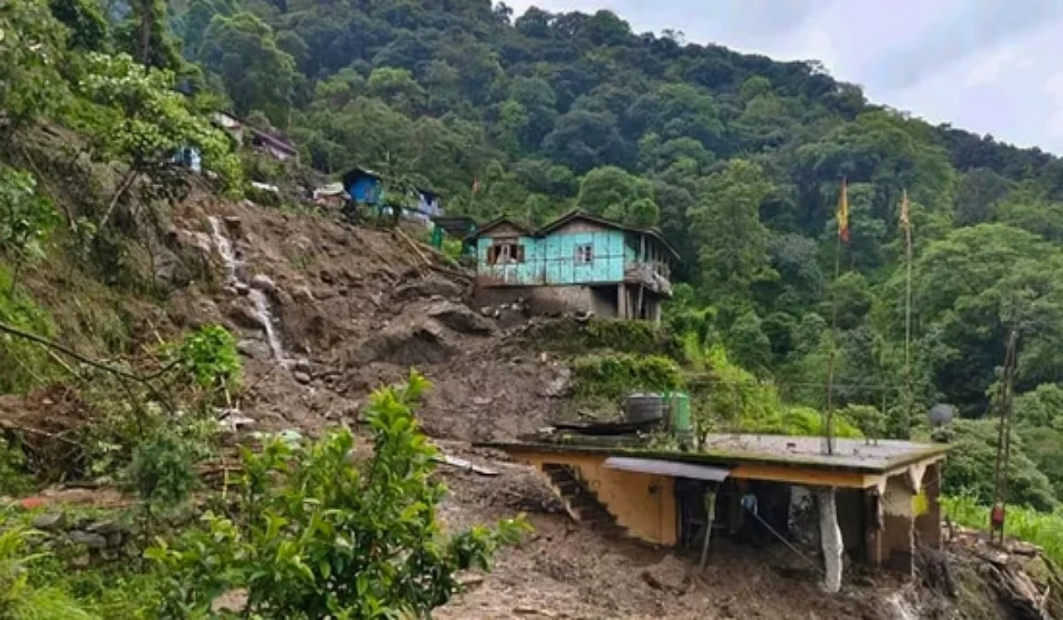 Landslide hits army camp in Sikkim