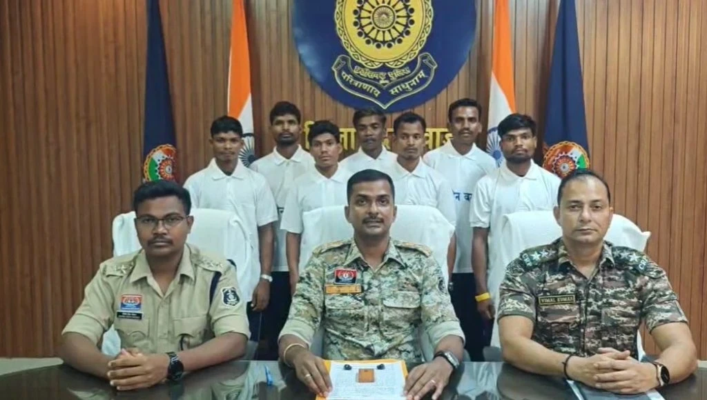 CG Naxalites Surrender