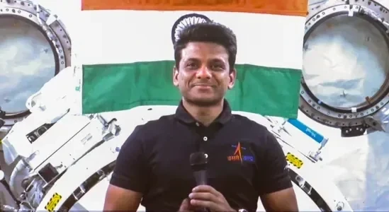 Capsule containing Shubhanshu Shukla lands on Earth after mission