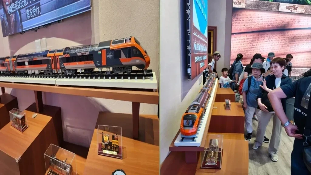 Chenab Bridge replica displayed at India Pavilion in Osaka Expo 2025