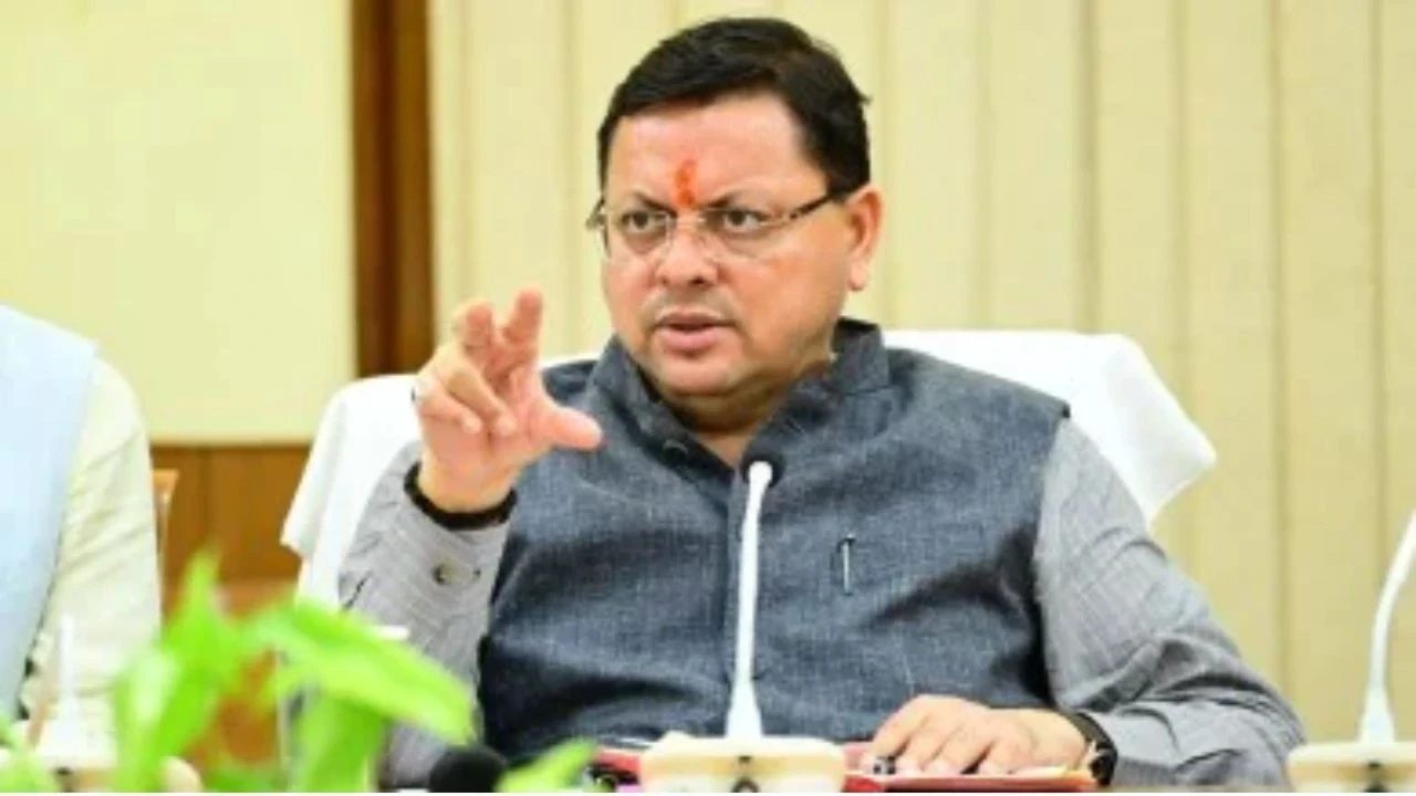 Uttarakhand CM Pushkar Singh Dhami addressing Food Department officials, emphasizing strict action on ration distribution negligence