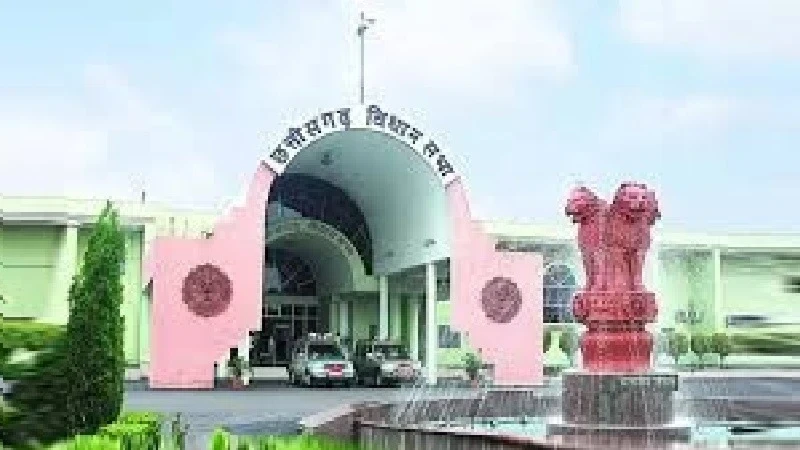 Chhattisgarh Assembly Secretariat building in Raipur where seven marshals were dismissed per Supreme Court order