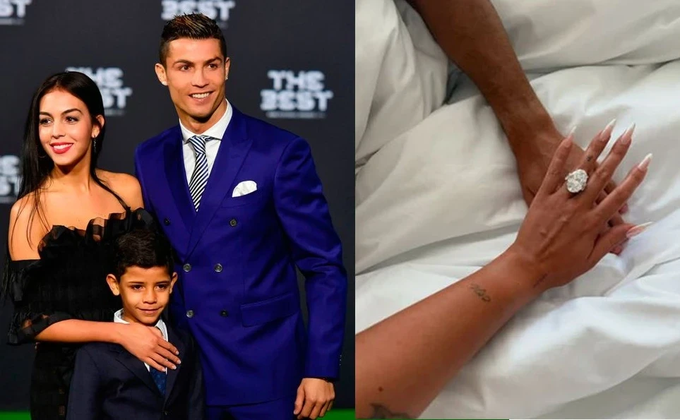 Cristiano Ronaldo got engaged to his GF