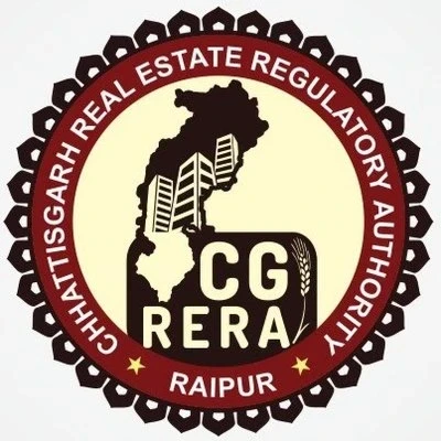 छत्तीसगढ़ रेरा के नए नियमों को दर्शाता रियल एस्टेट विज्ञापन का QR कोड।