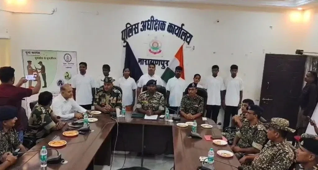Naxalites Surrender