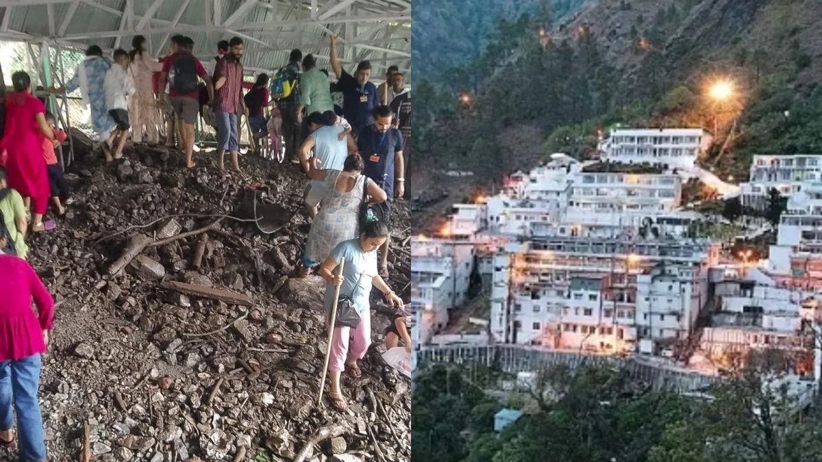 Landslide on Vaishno Devi Route
