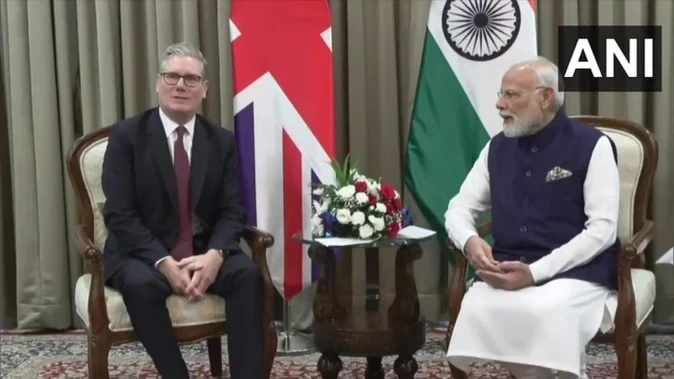 UK PM in India
