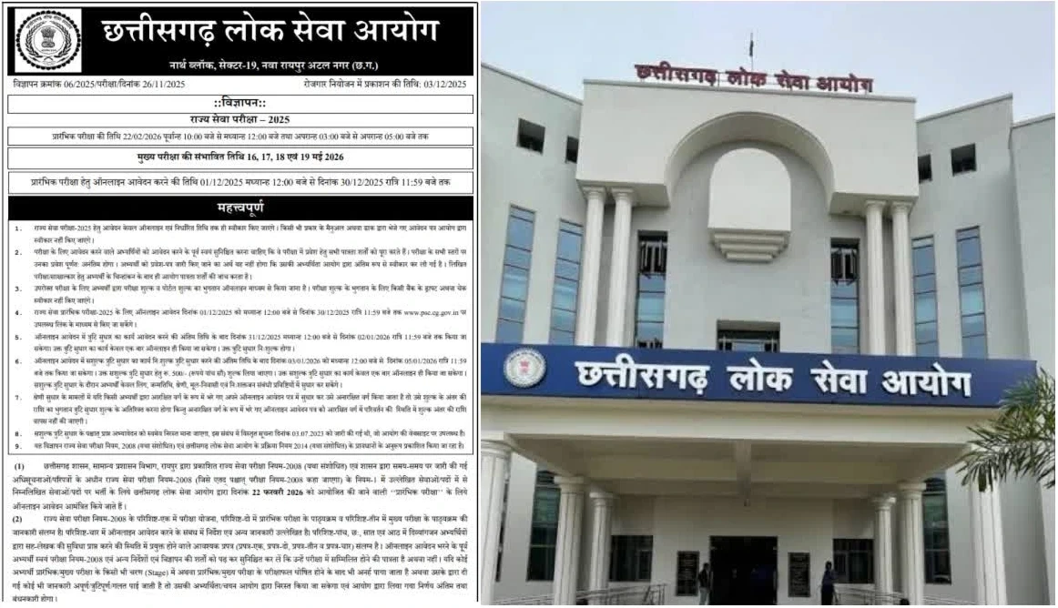 CGPSC PCS 2025