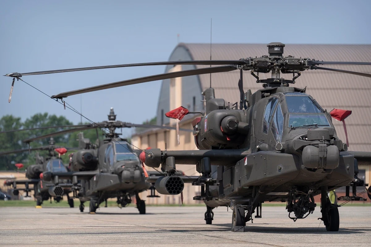 Indian Army Apache Helicopter