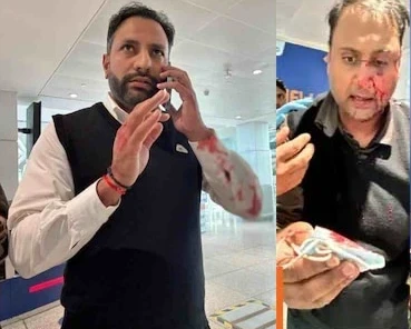 Pilot Misbehaves At Igi Airport Beats Passenger