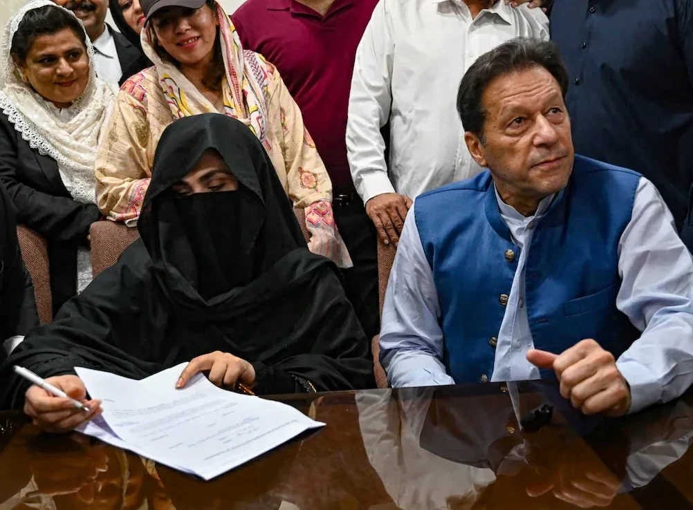 Imran Khan And Bushra Bibi