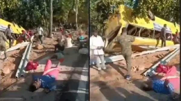 Big Accident : ओरसा घाटी में बस अनियंत्रित होकर पलटी, 5 की मौत, दर्जनभर घायल Big Accident : ओरसा घाटी में बस अनियंत्रित होकर पलटी, 5 की मौत, दर्जनभर घायल