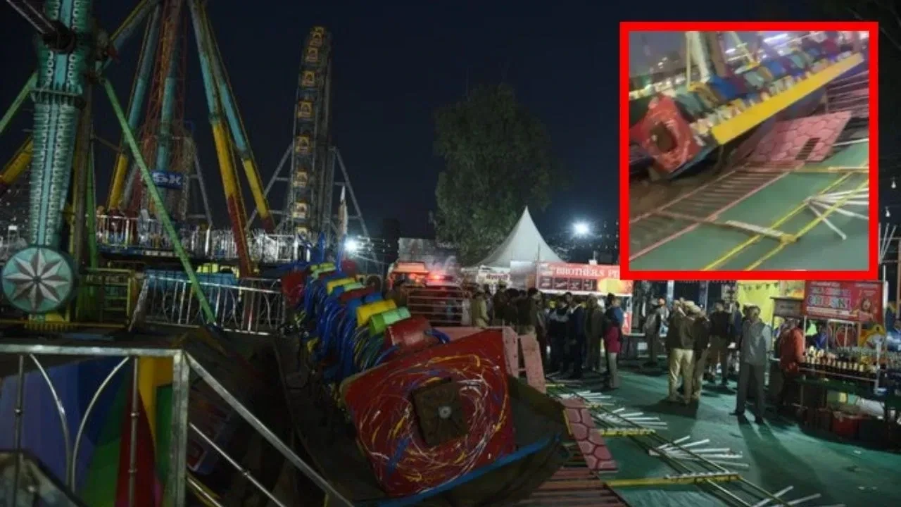 Faridabad sunami jhula collapses