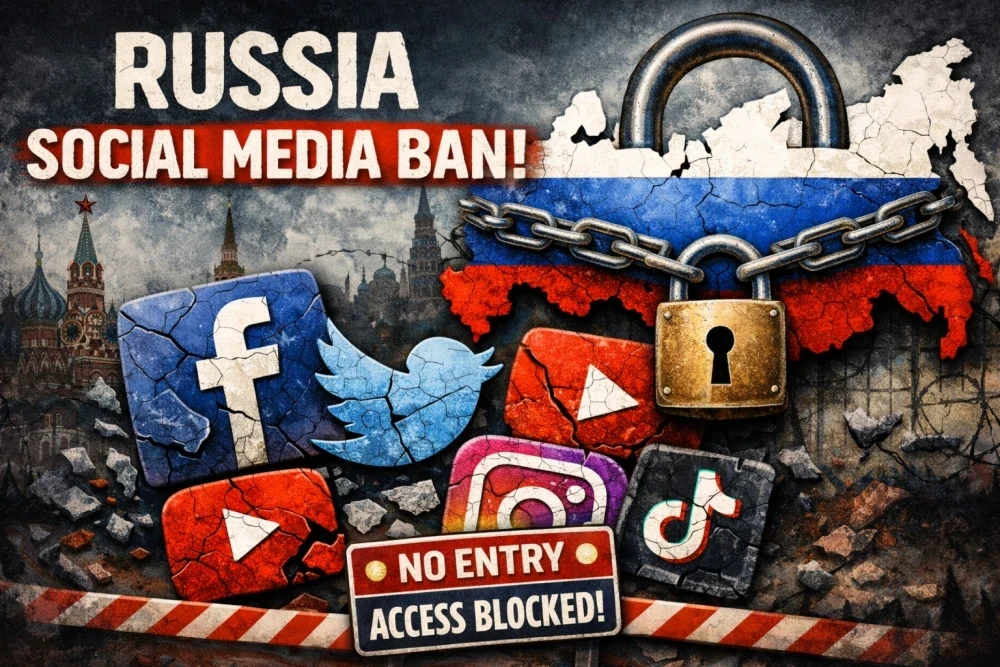 Russia Social Media Ban