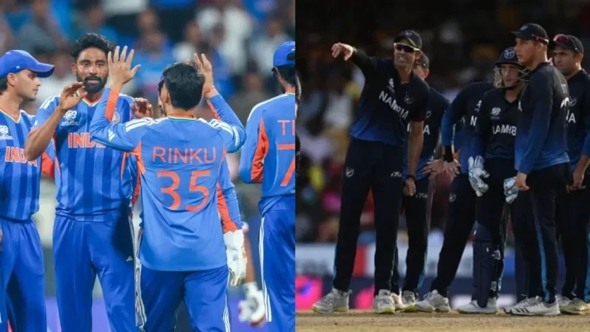 T20 WC 2026 IND vs NAM