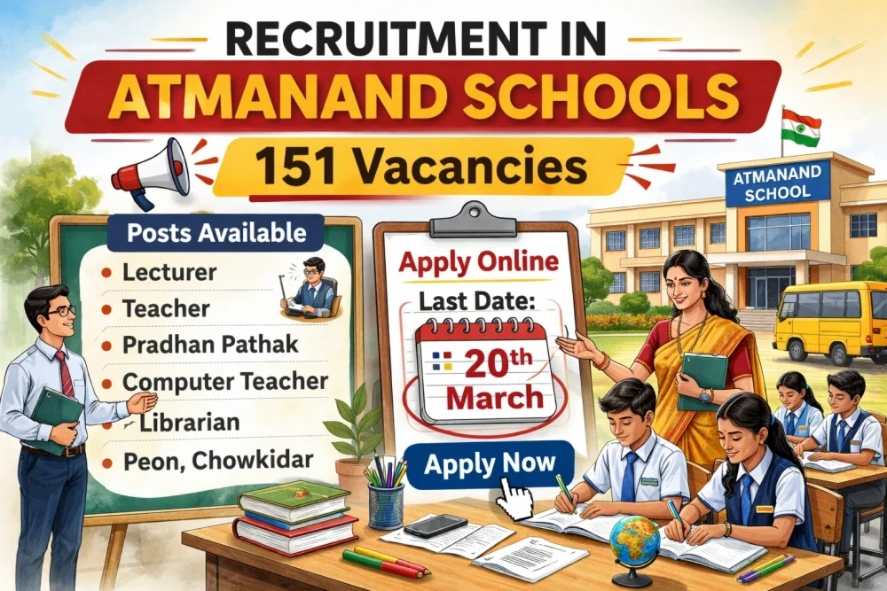 Recruitment in Atmanand Schools