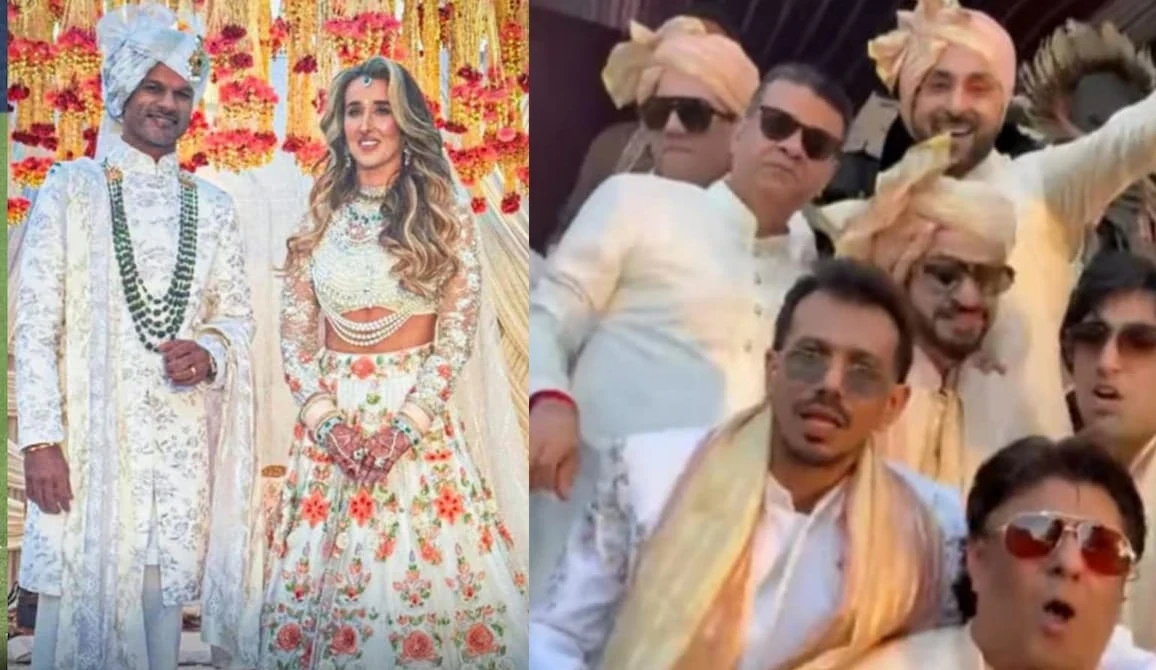 Shikhar Dhawan-Sophie Shine Wedding