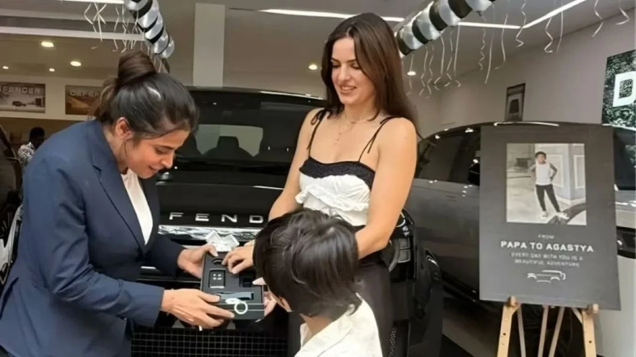 Hardik Pandya Gifts Son Agastya