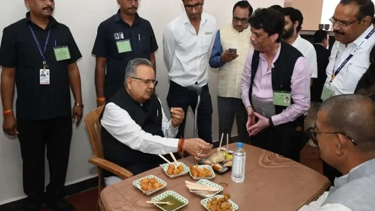 Millet Cafe opens in Vidhan Sabha