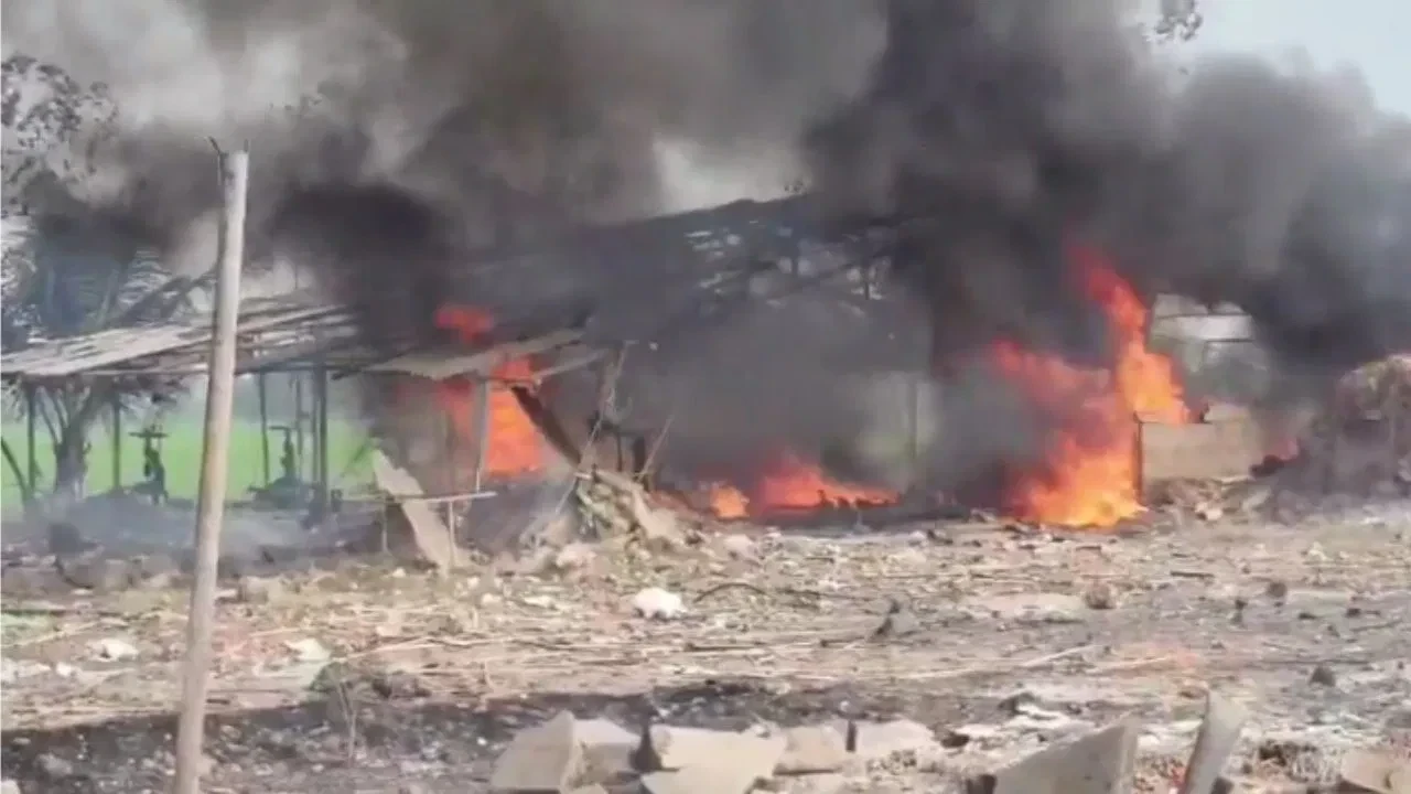 Andhra Pradesh Firecracker Factory Fire