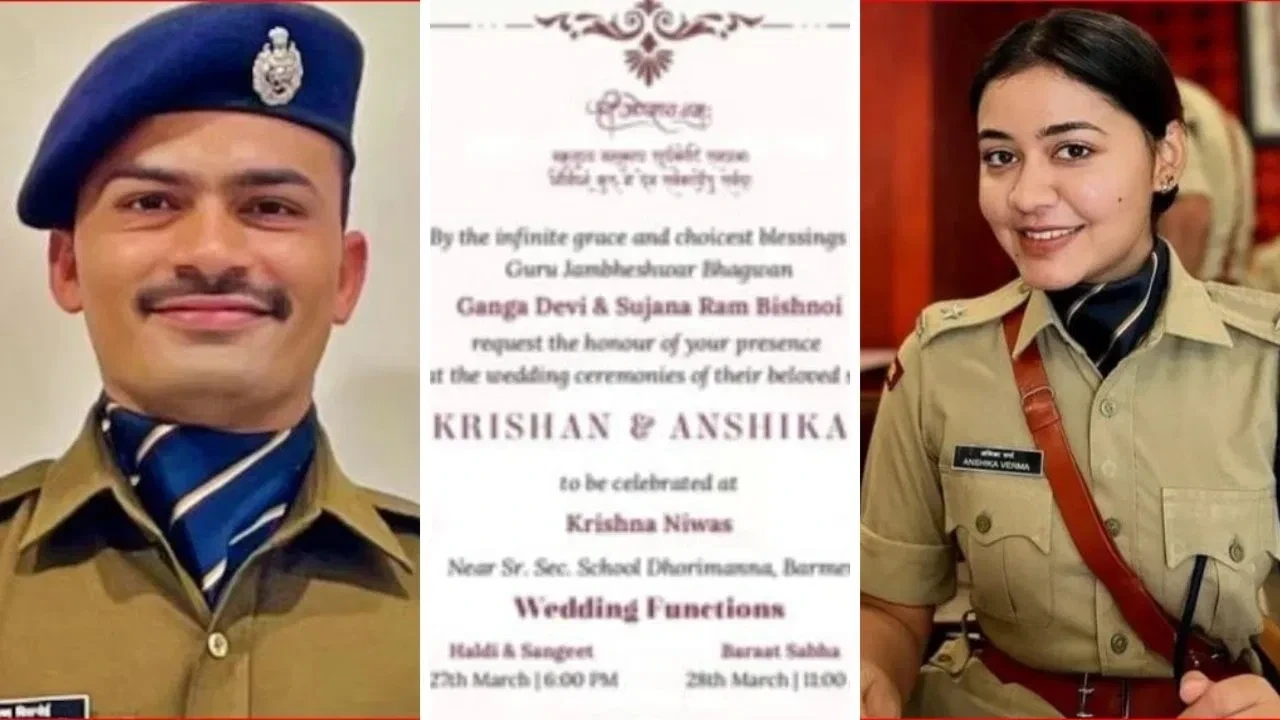 IPS Anshika Verma-KK Bishnoi Marriage