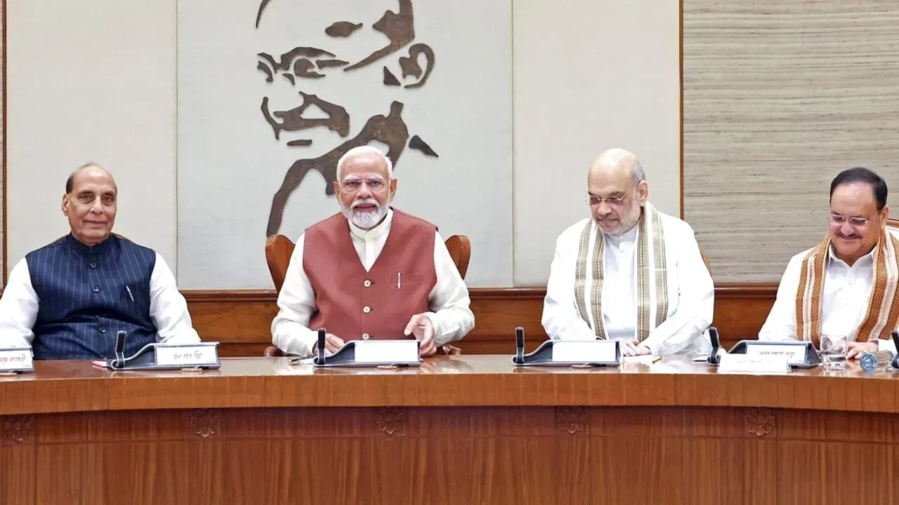 Modi Cabinet Meeting