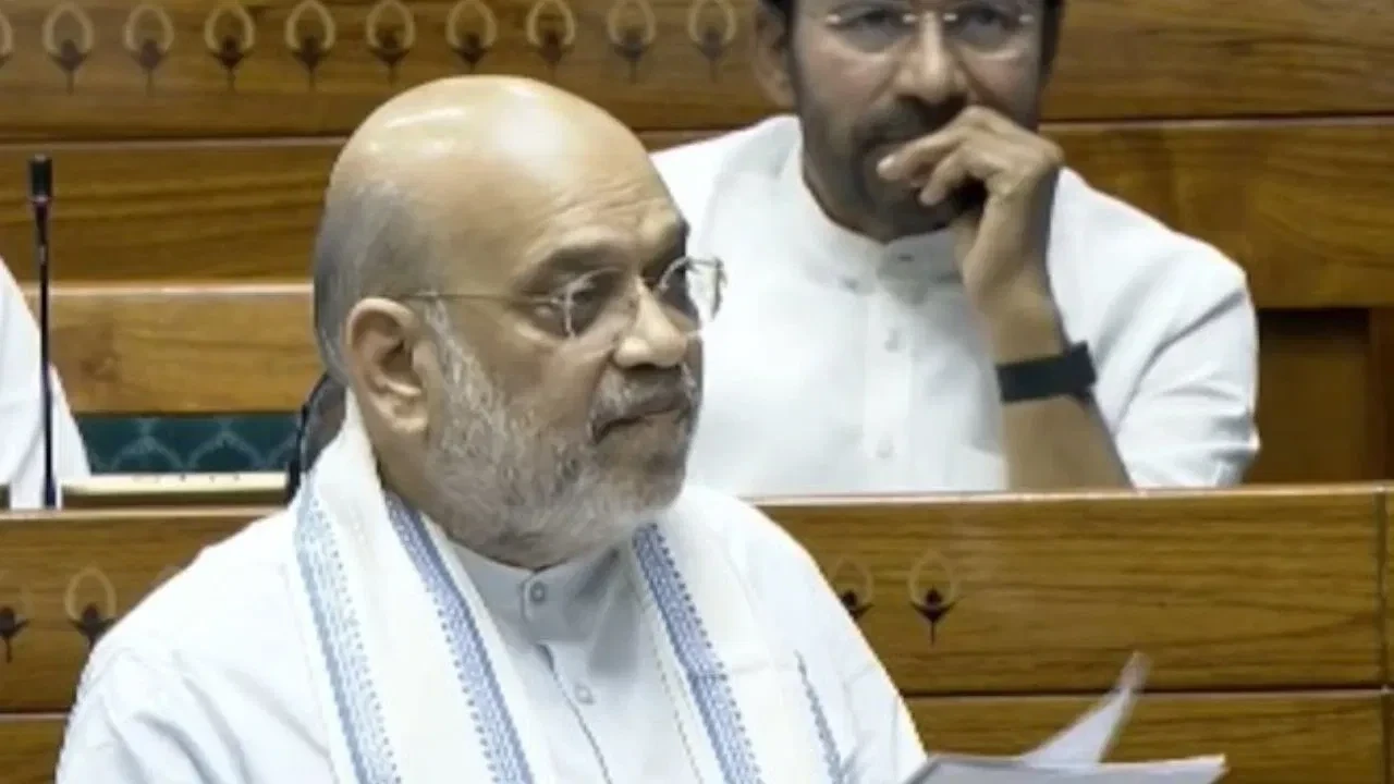Amit Shah In Parliament