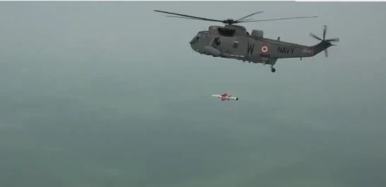 DRDO, Indian Navy, NASM-SR Missile Salvo Launch , NASM-SR Missile Salvo Test Successful