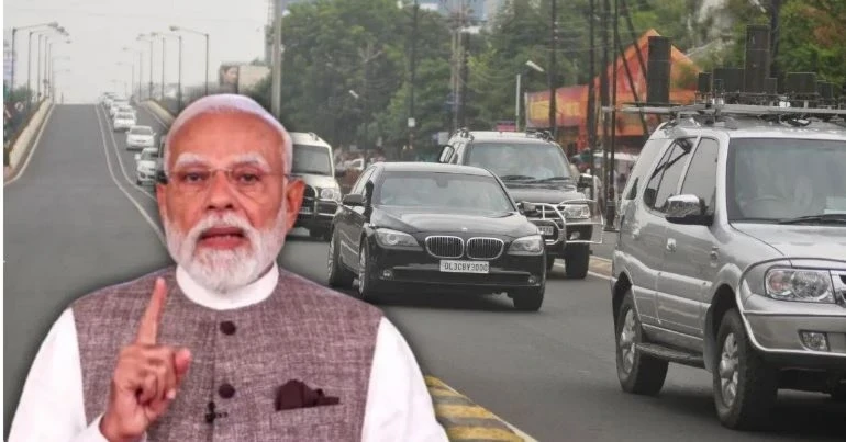 Pm Narendra Modi,Convoy Reduction, Spg, Fuel Crisis