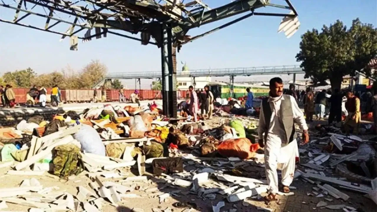 Quetta Railway Track Blast